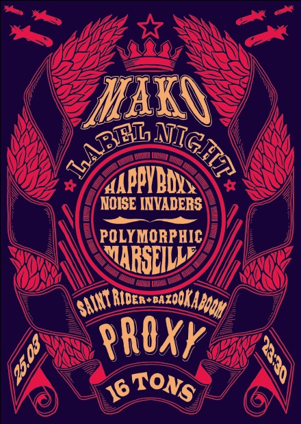 Афиша MAKO Label Night: Proxy
